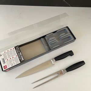 Swilling J.A. Henckels Four Star 2-piece Carving Set